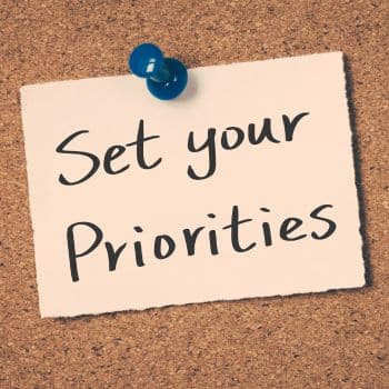 Helps in Setting Priorities and Goal Setting 